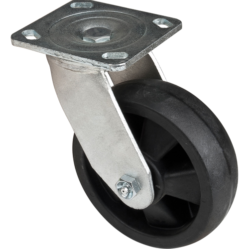 Hi-Temp Caster, Swivel, 6" (152.4 mm), Nylon, 880 lbs. (399 kg.) Distribution Jean Lapalme