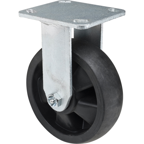 Hi-Temp Caster, Rigid, 6" (152.4 mm), Nylon, 880 lbs. (399 kg.) Distribution Jean Lapalme