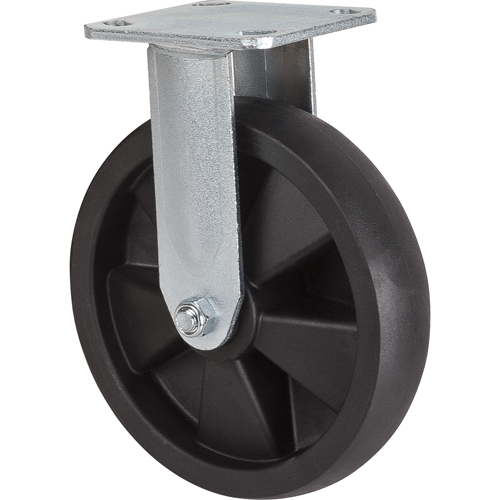 Hi-Temp Caster, Rigid, 8" (203.2 mm), Nylon, 1000 lbs. (453 kg.) Distribution Jean Lapalme
