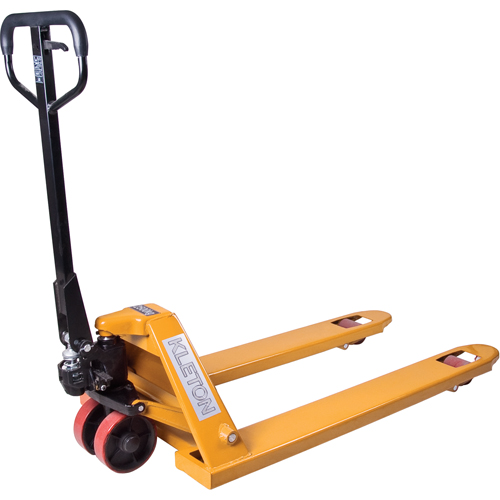 Transpalette manuel, Acier, 48" lo x 27" la, Capacit&eacute; 5500 lb Distribution Jean Lapalme