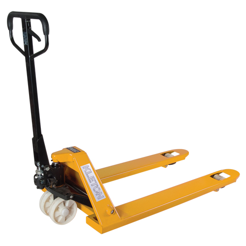 Transpalette manuel, Acier, 48" lo x 27" la, Capacit&eacute; 5500 lb Distribution Jean Lapalme