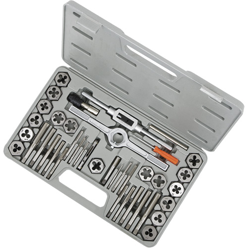 TD40H SAE HSS Tap & Alloy Die Set, 40 Pieces Distribution Jean Lapalme