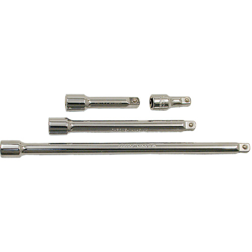 Extension Bar Set, 3/8" Drive, Chrome Finish, 4 Pcs Distribution Jean Lapalme