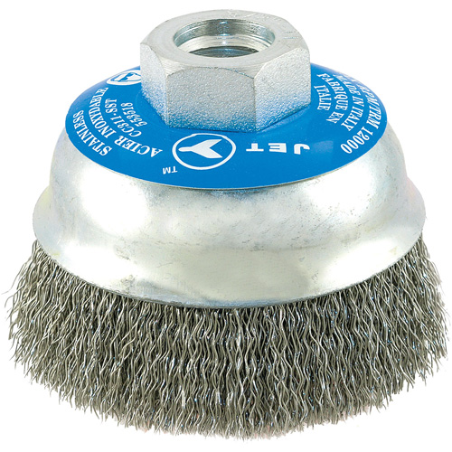 Stainless Steel Crimped Wire Cup Brush Distribution Jean Lapalme
