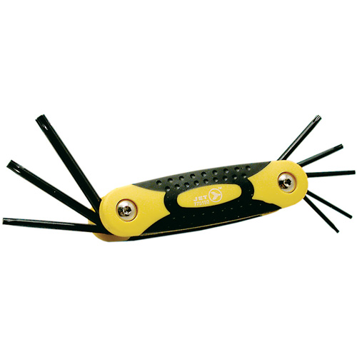 Jeu de cl&eacute;s pliables, 8 mcx, Torx Distribution Jean Lapalme