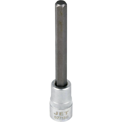 Douille &agrave; embout, Hexagonale, 1/4" x 4" lo, Prise 3/8" Distribution Jean Lapalme