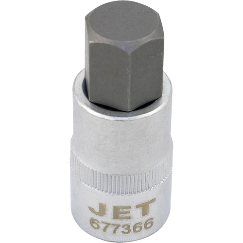 Douille &agrave; embout, Hexagonale, 12 mm x 2" lo, Prise 1/2" Distribution Jean Lapalme