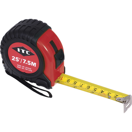 ITM-425R Ruban &agrave; mesurer, 1" x 25' Distribution Jean Lapalme