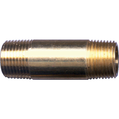 Long Nipple, Brass, 1/8", NPT Distribution Jean Lapalme