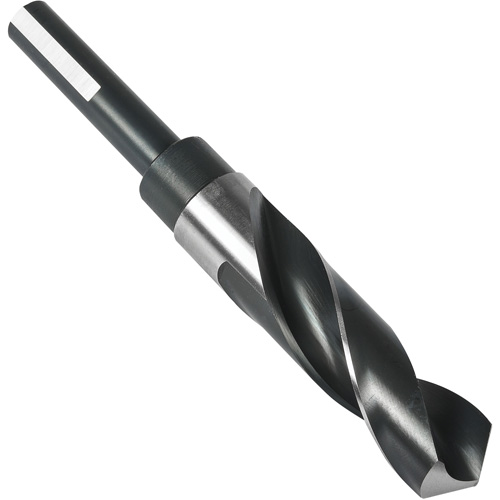 Foret raccourci 1/2" a/3 c&ocirc;t&eacute;s plats, 33/64", Acier rapide, Cannelure 3", Pointe de 118° Distribution Jean Lapalme