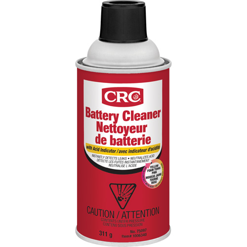 Battery Cleaner With Acid Indicator, Aerosol Can Distribution Jean Lapalme