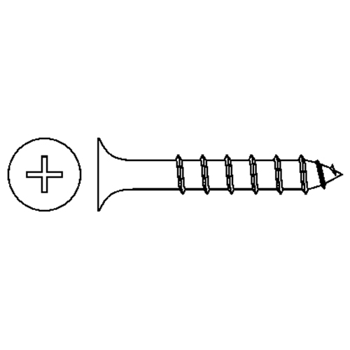 Drywall Screws, #6 x 1-5/8" L, Black Oxide Distribution Jean Lapalme