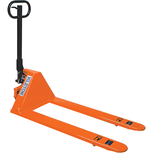 Transpalettes hydrauliques &agrave; profil bas, 48" lo x 27" la, Capacit&eacute; de 3300 lb Distribution Jean Lapalme