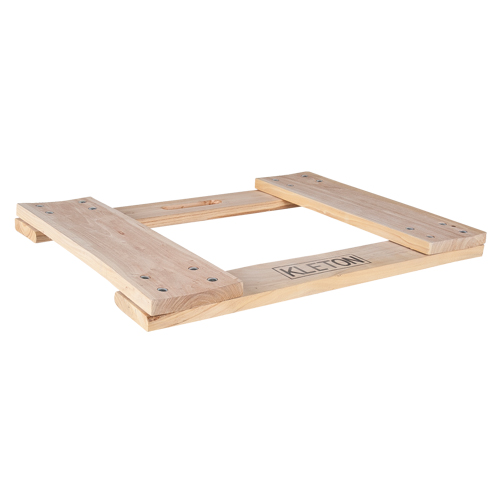 Cadre de socle roulant en bois dur, Roues en Non compris, Capacit&eacute; de 900 lb, 18" la x 24" p x 1,5" h Distribution Jean Lapalme