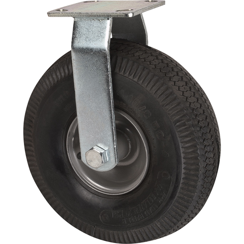 Heavy-Duty Platform Truck - Replacement Casters, Rigid, 10" (254 mm), Pneumatic, 400 lbs. (181 kg.) Distribution Jean Lapalme