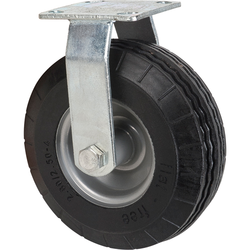 Flat-Free Casters, Rigid, 8" (203.2 mm), Flat-Free, 275 lbs. (125 kg.) Distribution Jean Lapalme