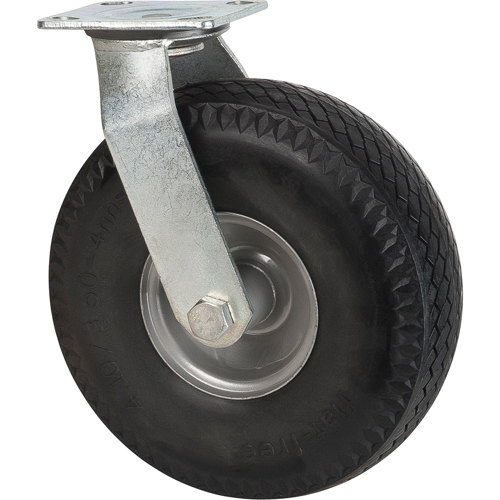 Flat-Free Casters, Swivel, 10" (254 mm), Flat-Free, 300 lbs. (136 kg.) Distribution Jean Lapalme