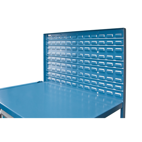 Mobile Service Cart, 2 Tiers, 24" W x 57" H x 40" D, 1200 lbs. Capacity Distribution Jean Lapalme