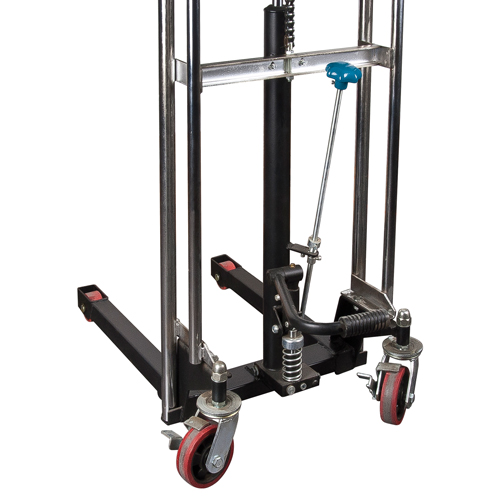 Hydraulic Platform Lift Stacker, Foot Pump Operated, 880 lbs. Capacity, 60" Max Lift Distribution Jean Lapalme