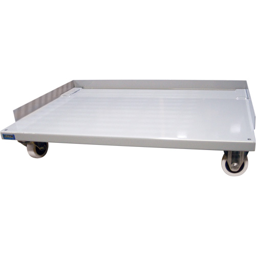 Mobile Dolly Base for Deep Door Storage Cabinets, 38" W x 24" D x 7" H, 1500 lbs. Capacity Distribution Jean Lapalme