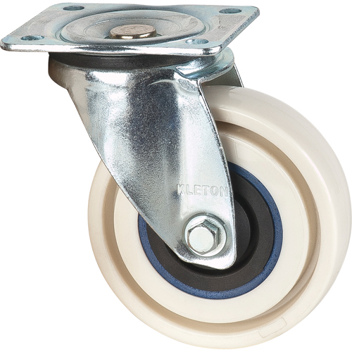 Sandwich Casters, Swivel, 5" (127 mm), Nylon, 440 lbs. (199.58 kg.) Distribution Jean Lapalme