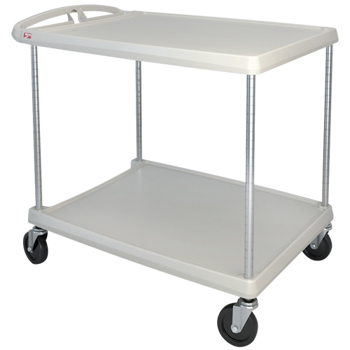 myCart Utility Cart, 2 Tiers, 26" x 36-7/8" x 36", 400 lbs. Capacity Distribution Jean Lapalme