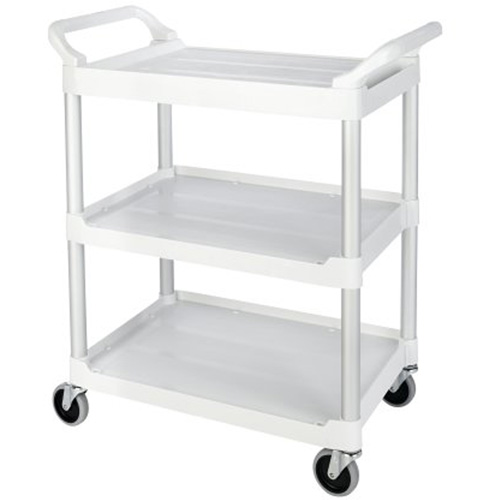Service Utility Cart, 3 Tiers, 33" x 37" x 18", 200 lbs. Capacity Distribution Jean Lapalme