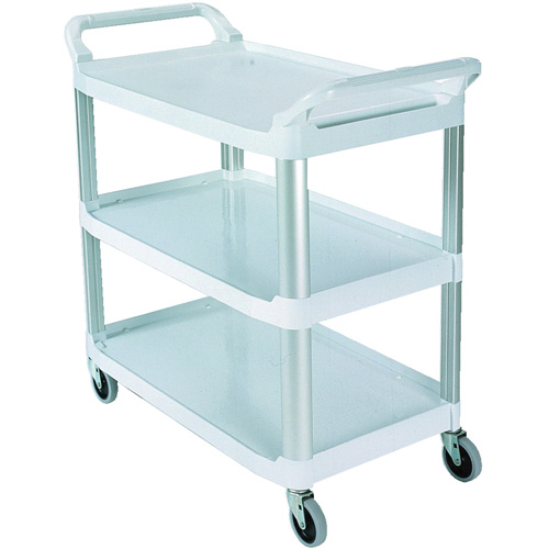 Chariot avec tablette et parois ouvrantes, 3 tiers, 40" x 37" x 20", Capacit&eacute; 300 lb Distribution Jean Lapalme