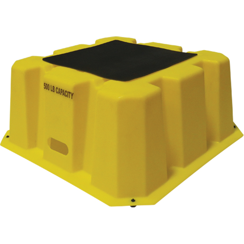 Escabeaux emboîtables industriels, 25" x 25" x Hauteur 10-1/2" Distribution Jean Lapalme
