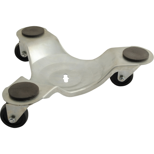 Zinc Plated Leg Dolly, 300 lbs. Capacity, Steel Frame, 2.75" H Distribution Jean Lapalme