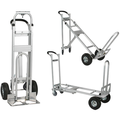 Diables &agrave; 3 positions Spartan III, Aluminium, Capacit&eacute; 750 lb Distribution Jean Lapalme