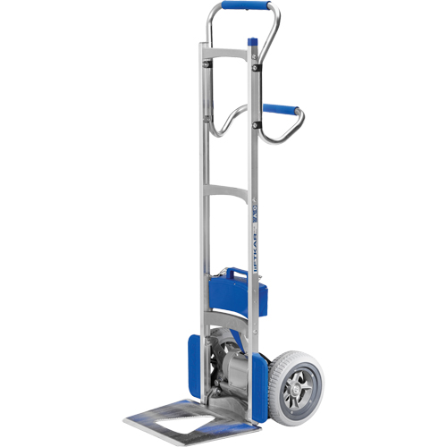 Liftkar&reg; Aluminum Stair Climbing Hand Truck, Aluminum Frame, 17-1/2" W x 59" H, 240 lbs. Capacity Distribution Jean Lapalme