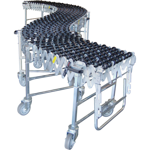 Convoyeurs extensibles/flexibles, 30" la x 8' 6" lo, Capacit&eacute; de 226 lb par pi lin. Distribution Jean Lapalme
