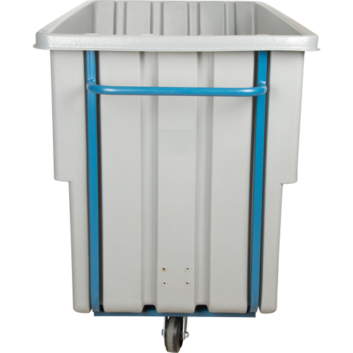 Chariot basculeur en acier, Poly&eacute;thyl&egrave;ne, 1,1 vg³, Capacit&eacute; de charge de 1250 lb Distribution Jean Lapalme