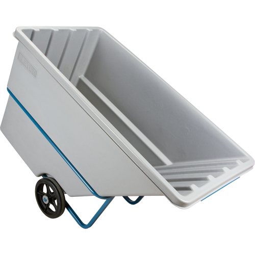 Tilt Truck, Polyethylene, 1.1 cu. yd., 2000 lbs. Load Capacity Distribution Jean Lapalme