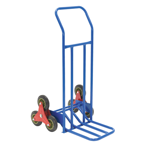 Stair Climbing Hand Truck, Steel Frame, 24" W x 45-3/4" H, 300 lbs. Capacity Distribution Jean Lapalme