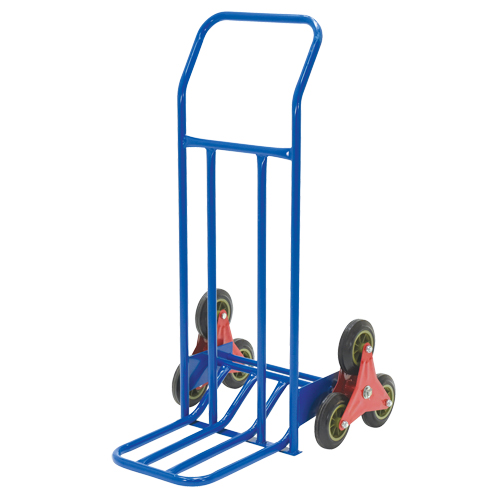 Stair Climbing Hand Truck, Steel Frame, 24" W x 45-3/4" H, 300 lbs. Capacity Distribution Jean Lapalme