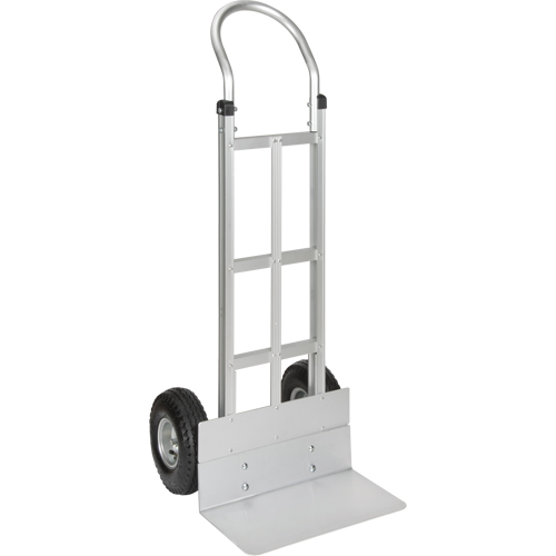 Diable d&eacute;mont&eacute;, Prise Continu, Aluminium, Hauteur de 49-5/8", Capacit&eacute; 500 lb Distribution Jean Lapalme