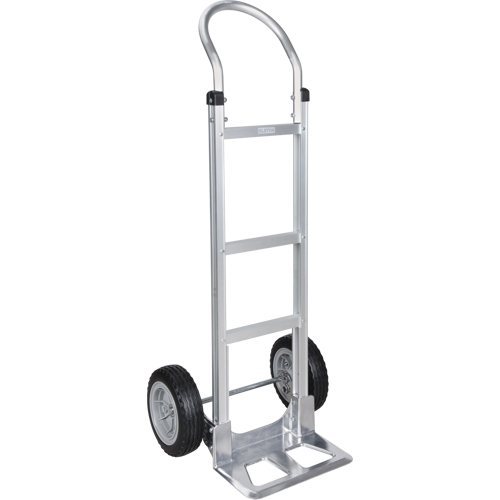 Diable d&eacute;mont&eacute;, Prise Continu, Aluminium, Hauteur de 49-5/8", Capacit&eacute; 500 lb Distribution Jean Lapalme