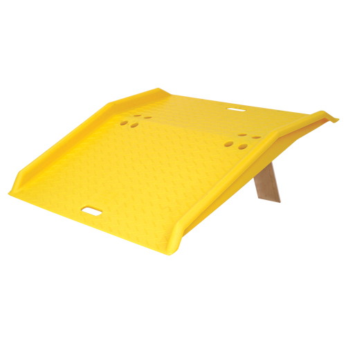 Portable Poly Hand Truck Dock Plate, 750 lbs. Load Capacity, 36" L x 35" W x 5" H Distribution Jean Lapalme