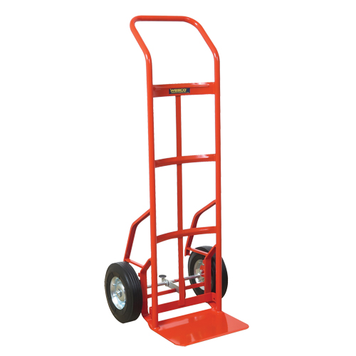 Touch-N-Tilt hand Truck - TNT56-Z, Continuous Handle, Steel, 50" Height, 600 lbs. Capacity Distribution Jean Lapalme