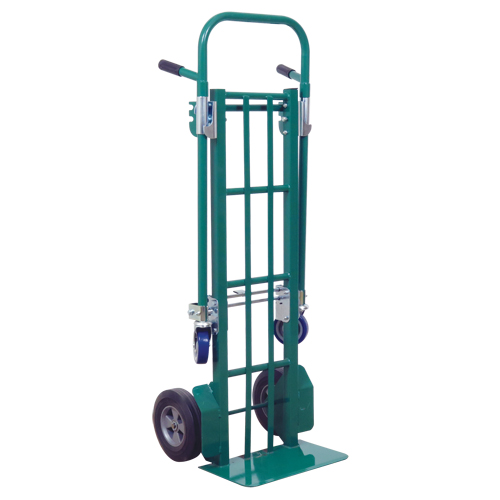 Diable transformable &eacute;conomique Greenline - E-CON, Acier, Capacit&eacute; 800 lb Distribution Jean Lapalme
