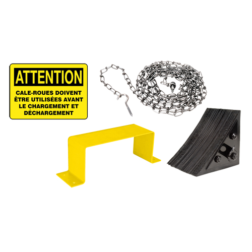 Wheel Chock Kit - French Distribution Jean Lapalme