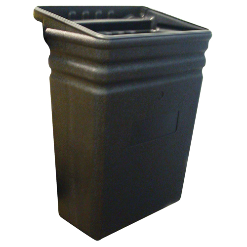 Plastic Refuse Bin for Utility Cart Distribution Jean Lapalme