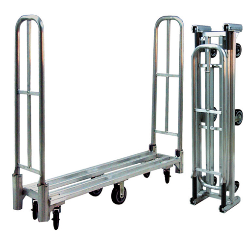 Chariot utilitaire pliant en aluminium U-Boat, 16" la x 60" lo, 1500 lb cap, Roues Polyur&eacute;thane Distribution Jean Lapalme