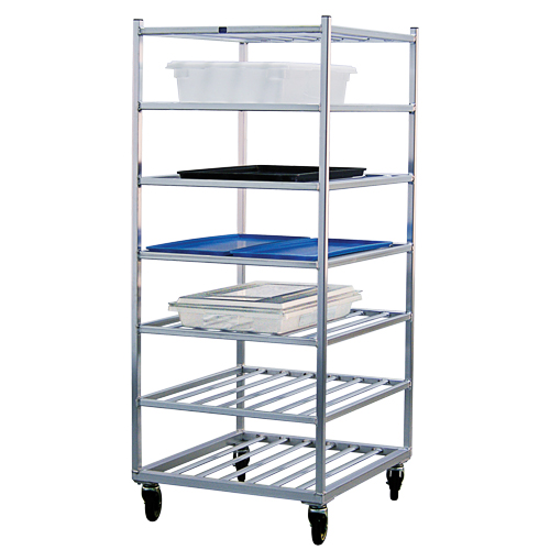 Chariot &agrave; tablettes, 7 Tiers, 28-1/2" la x 69" h x 32" p, Capacit&eacute; 525 lb Distribution Jean Lapalme