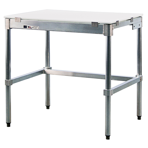&eacute;tabli avec dessus en poly, 48" la x 24" p x 35-1/2" h, Capacit&eacute; 2000 lb Distribution Jean Lapalme