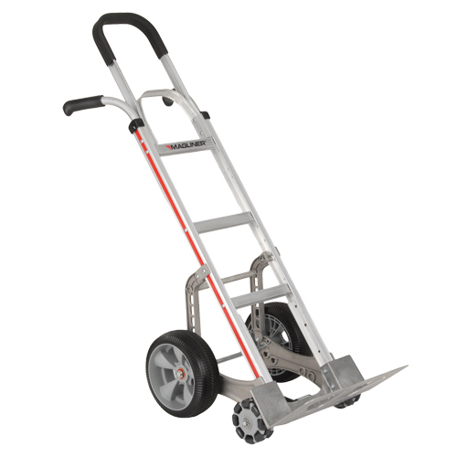 Diable autostabilisant, Prise Combinaison, Aluminium, Hauteur de 55'', Capacit&eacute; 500 lb Distribution Jean Lapalme