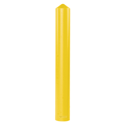 Enveloppe lisse pour butoir, 4" dia. x 56" l, Jaune Distribution Jean Lapalme