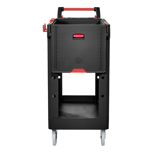 Heavy-Duty Adaptable Utility Cart, 2 Tiers, 17-3/4" x 36" x 46-1/5", 500 lbs. Capacity Distribution Jean Lapalme